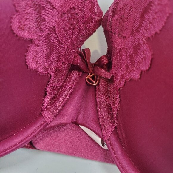 Victoria's Secret Perfect Shape Lace Trim Push Up Bra Women Size 36D NWT - Picture 6 of 16